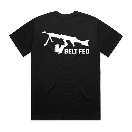 BELT FED - Tee (Black)