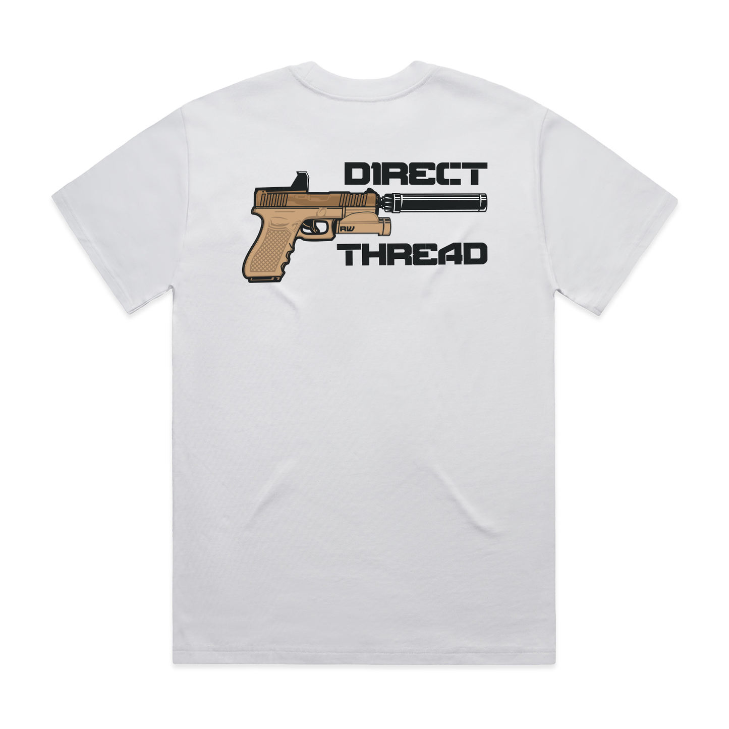 Direct Thread Tee (White)