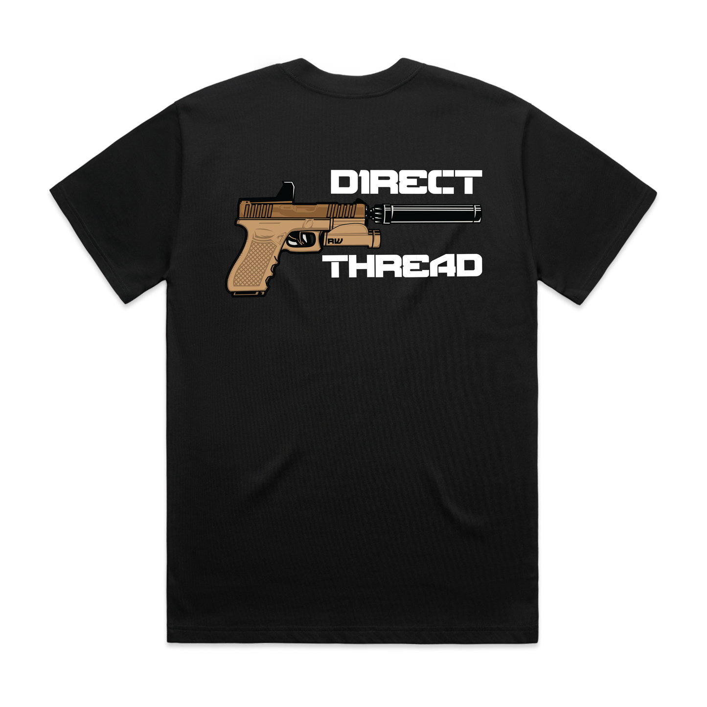 Direct Thread Tee (Black)