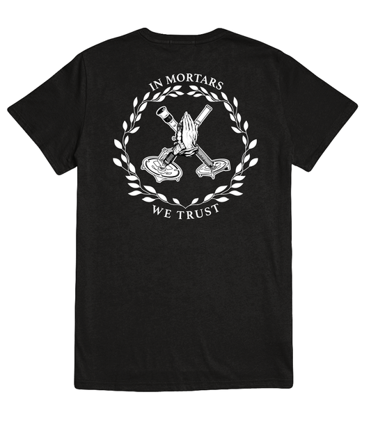 In Mortars We Trust Tee (Black)