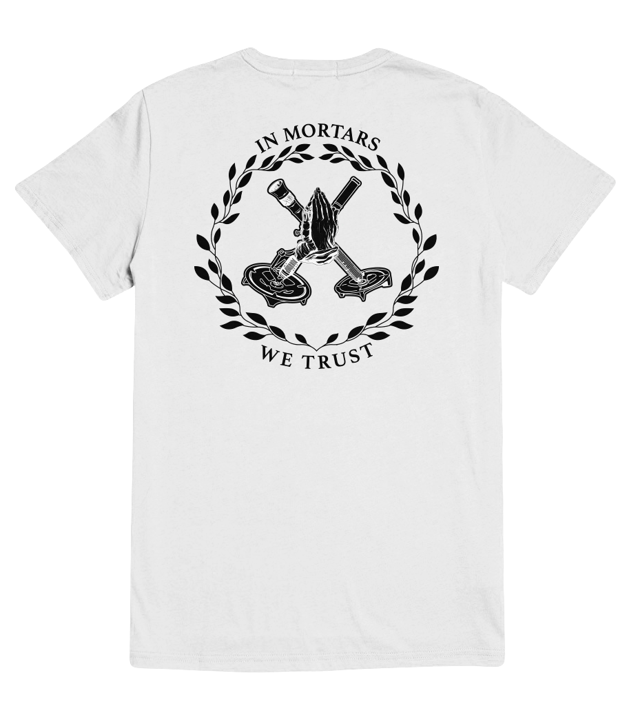 In Mortars We Trust Tee (White)