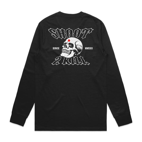 Shoot 2 Kill Long Sleeve Tee - Black