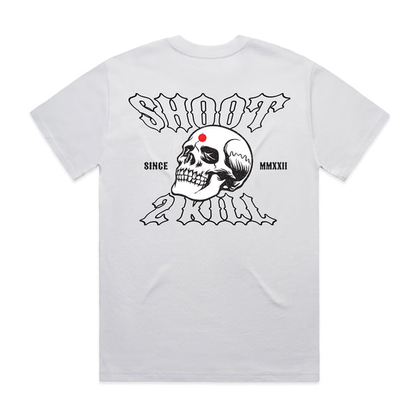 Shoot 2 Kill Tee - White