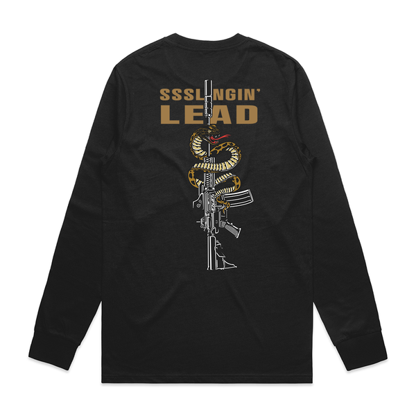 SLINGING LEAD - Long Sleeve (Black)