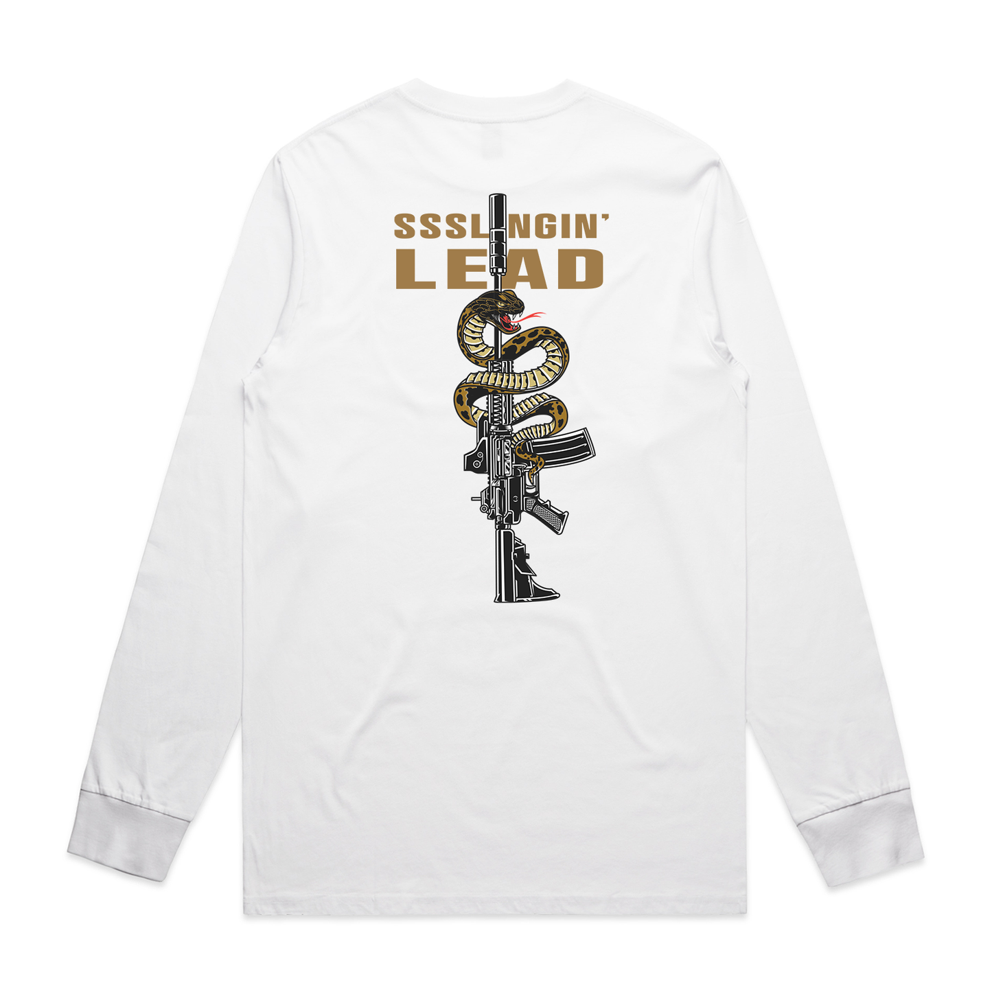 SLINGING LEAD - Long sleeve (White)