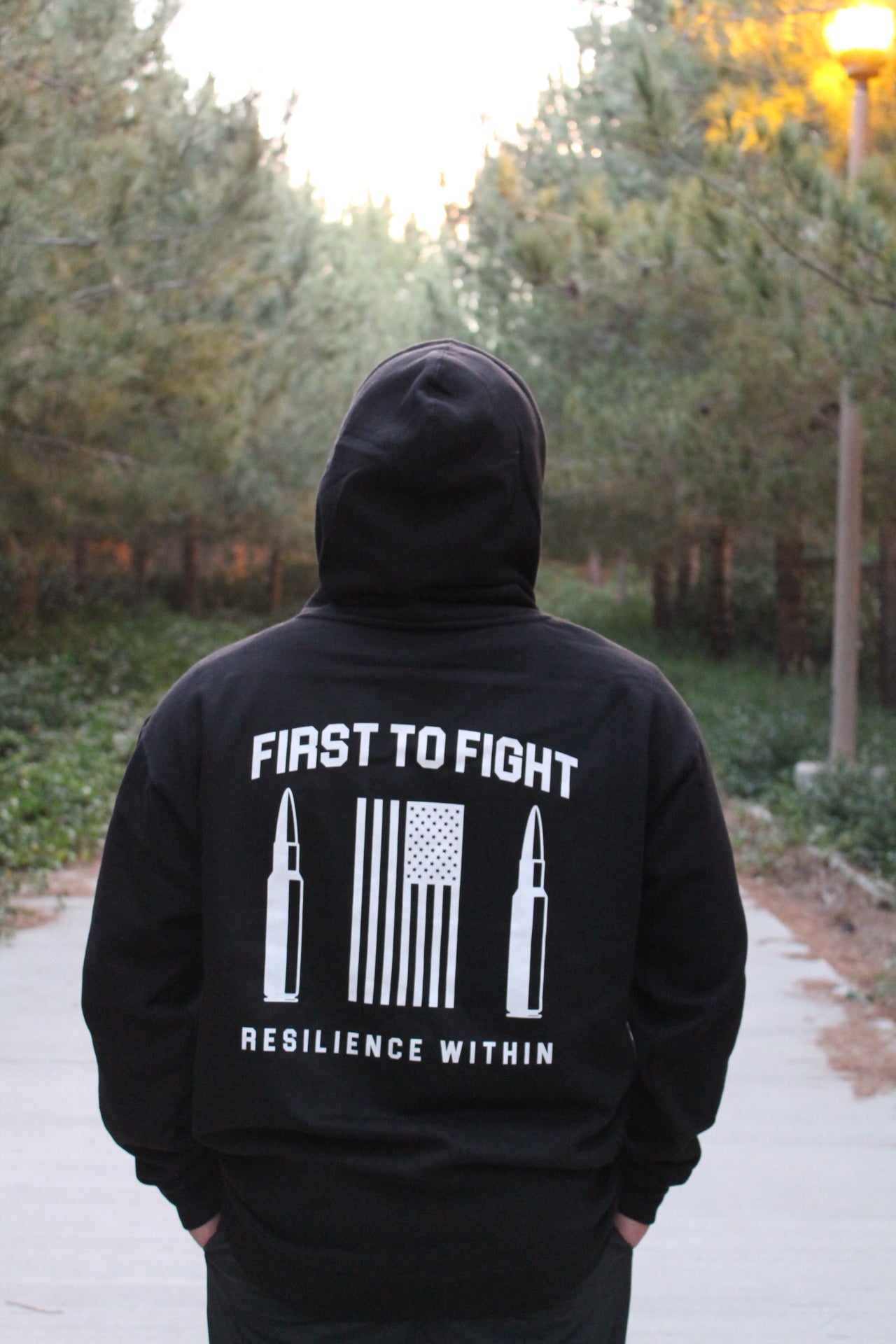 First to Fight Hoodie